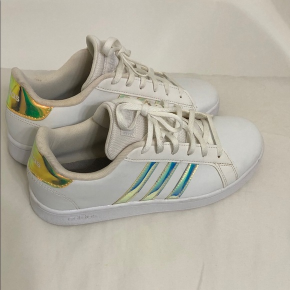 adidas Sneakers in White with Iridescent - Picture 12 of 16
